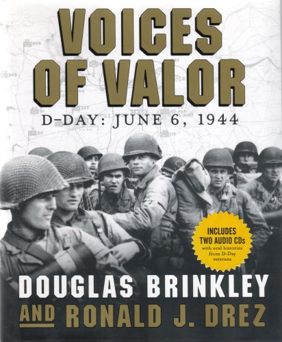 Stock image for Voices of Valor D-Day June 6 1944 including 2 Audio CDs for sale by Navalperson Books and More from Bob