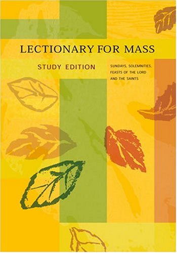 Stock image for Lectionary for Mass: Study Edition for sale by Campbell Bookstore