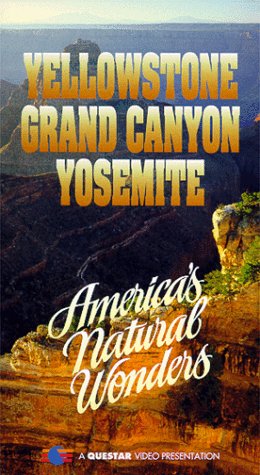 Stock image for Americas Natural Wonders - Yellowstone / Grand Canyon / Yosemite [VHS] for sale by JR Books