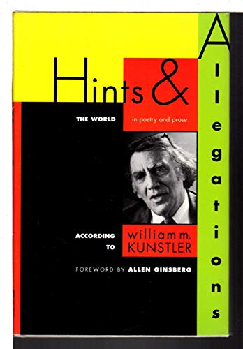 9781568580173: Hints & Allegations - The World (in Poetry and Prose)