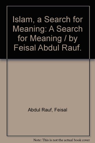 Stock image for Islam: A Search for Meaning for sale by Housing Works Online Bookstore