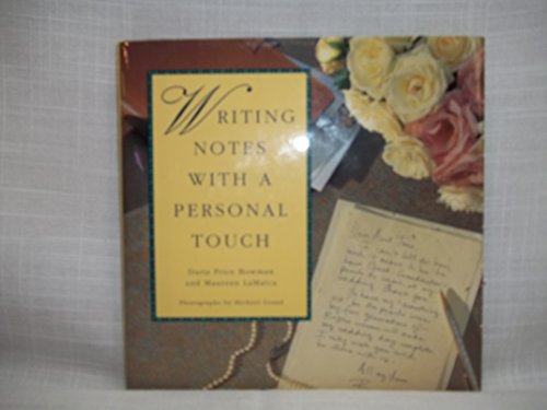 Beispielbild fr Writing Notes With a Personal Touch zum Verkauf von Wonder Book