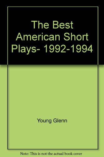 Beispielbild fr The Best American Short Plays, 1992-1994 zum Verkauf von Wonder Book