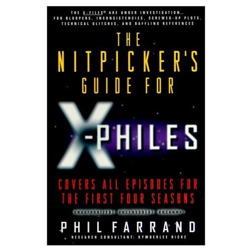 Imagen de archivo de The Nitpicker's Guide for X-Philes a la venta por BooksRun