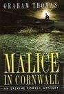 Imagen de archivo de Malice In Cornwall a la venta por Better World Books