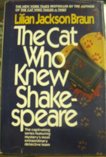 Beispielbild fr The Cat Who Knew Shakespeare zum Verkauf von Front Cover Books