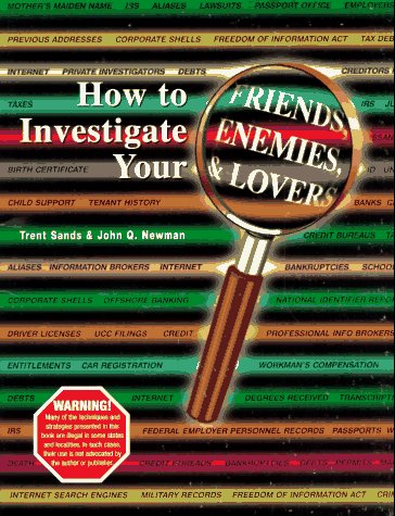 Beispielbild fr How to Investigate Your Friends, Enemies, and Lovers zum Verkauf von Better World Books