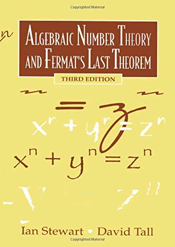 Stock image for Algebraic Number Theory and Fermat's Last Theorem: Third Edition for sale by Parabolic Books