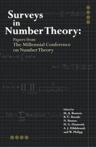 Beispielbild fr Surveys in Number Theory: Papers from the Millennial Conference on Number Theory zum Verkauf von HPB-Red