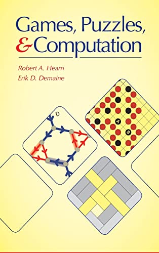 9781568813226: Games, Puzzles, and Computation (AK Peters/CRC Recreational Mathematics Series)