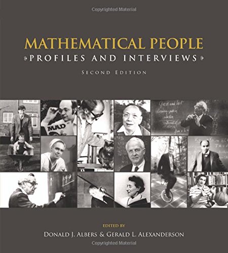 Stock image for Mathematical People: Profiles and Interviews for sale by HPB-Red
