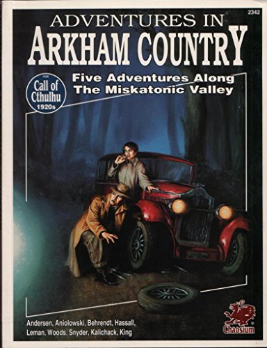 Imagen de archivo de Adventures in Arkham Country 1st Printing (Call of Cthulhu - Adventures & Modules (Chaosium 1st-5.5 Editions)) a la venta por Noble Knight Games