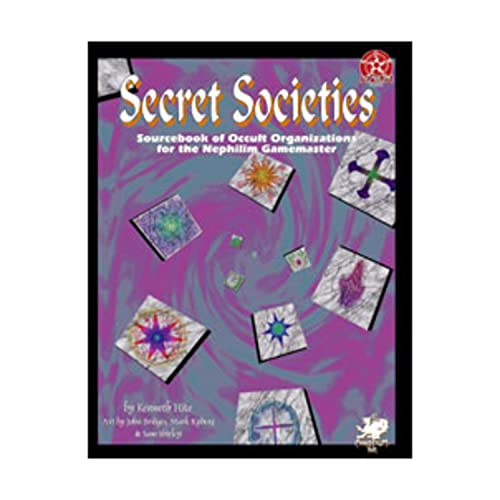 9781568820361: Secret Societies: Sourcebook of Occult Organizations for the Nephilim Gamemaster