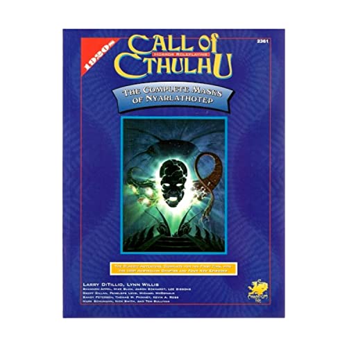 Beispielbild fr Complete Masks of Nyarlathotep, The 3rd Edition (Call of Cthulhu - Adventures & Modules (Chaosium 1st-5.5 Editions)) zum Verkauf von Noble Knight Games