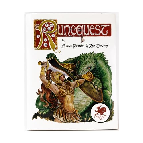 Imagen de archivo de Runequest Classic Edition, Leatherette Cover (RuneQuest (Chaosium)) a la venta por Noble Knight Games