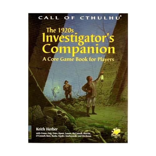 Stock image for The 1920s Investigator's Companion: A Core Game Book for Players (Call of Cthulhu) for sale by The Book Spot