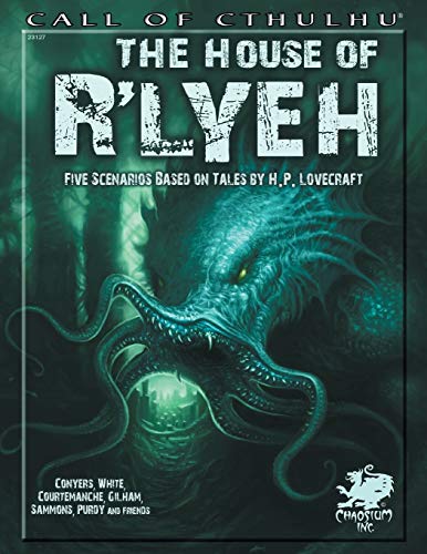 9781568823645: The House of Rlyeh: Five Scenarios Based on Tales of H.P. Lovecraft