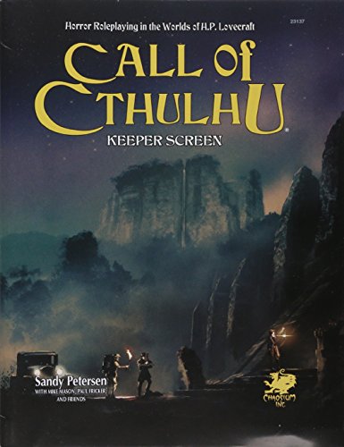 Stock image for Call of Cthulhu Keeper Screen (Call of Cthulhu Roleplaying) for sale by GF Books, Inc.