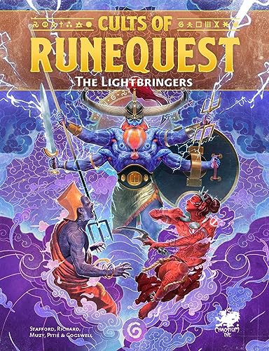 Stock image for Cults of RuneQuest: The Lightbringers [Hardcover] Greg Stafford and Chaosium Inc. for sale by Lakeside Books