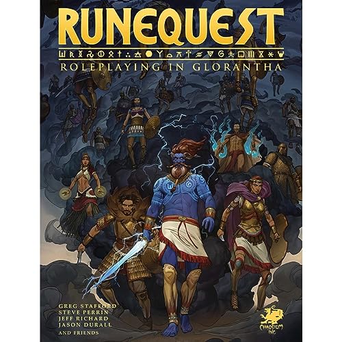 Beispielbild fr Runequest: Roleplaying in Glorantha zum Verkauf von WeBuyBooks