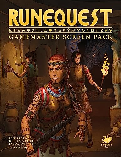 Imagen de archivo de RuneQuest Gamemaster Screen Pack a la venta por GF Books, Inc.