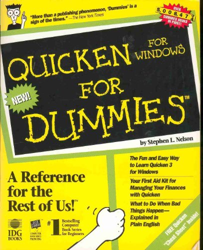 9781568840055: Quicken for Windows for Dummies (For Dummies (Computers))