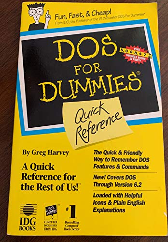 Beispielbild fr QR/DOS for Dummies zum Verkauf von Better World Books: West