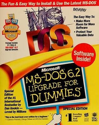 Stock image for Microsoft MS-DOS 6.2 Upgrade for Dummies for sale by ThriftBooks-Atlanta