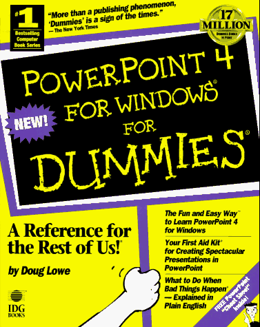 Powerpoint 4 for Windows for Dummies (9781568841618) by Lowe, Doug