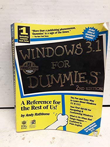 Stock image for Windows 3.1 For Dummies, A Reference For The Rest Of Us! for sale by Wonder Book