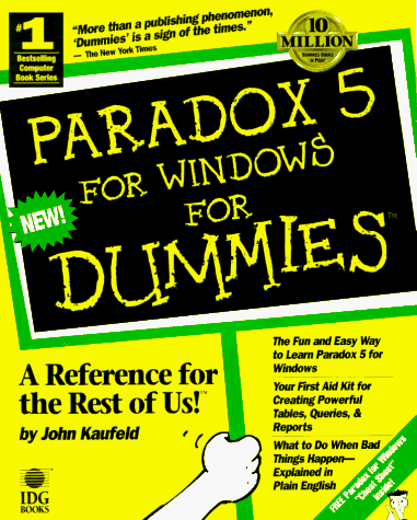Stock image for Paradox 5 for Windows for Dummies for sale by ThriftBooks-Atlanta