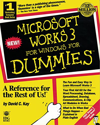 Imagen de archivo de Microsoft Works 3 for Windows for Dummies a la venta por ThriftBooks-Dallas