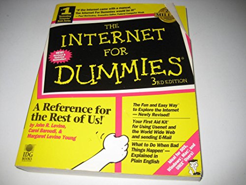 Stock image for The Internet for Windows for Dummies Starter Kit/Book and 2 Disks for sale by Big River Books