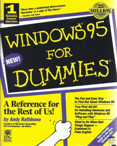 Stock image for Windows 95 for Dummies for sale by Better World Books: West