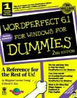 Beispielbild fr WordPerfect 6.1 For Windows For Dummies zum Verkauf von Wonder Book