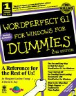 Imagen de archivo de WordPerfect 6.1 For Windows For Dummies a la venta por SecondSale