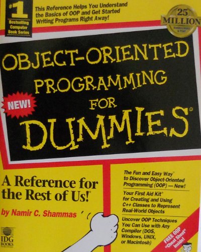 Stock image for Object-Oriented Programming for Dummies for sale by Irish Booksellers