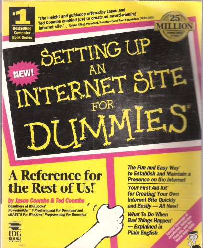 Stock image for Setting up an Internet Site for Dummies for sale by Better World Books