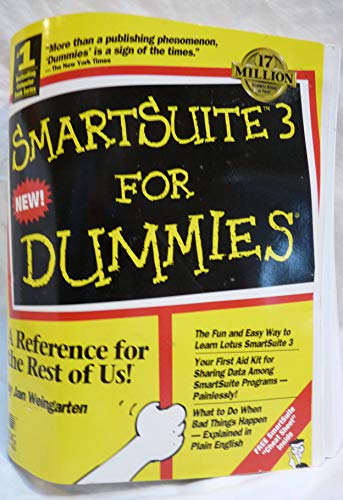 Stock image for Smartsuite 3 for Dummies (For Dummies (Computer/Tech)) for sale by Ergodebooks