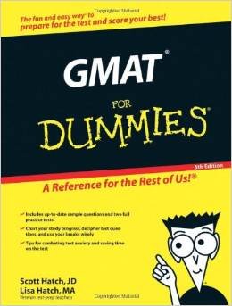 Beispielbild fr The Gmat for Dummies zum Verkauf von Robinson Street Books, IOBA