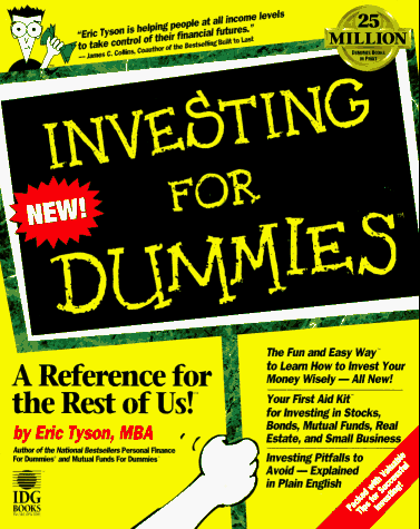 Imagen de archivo de Investing for Dummies a la venta por Giant Giant