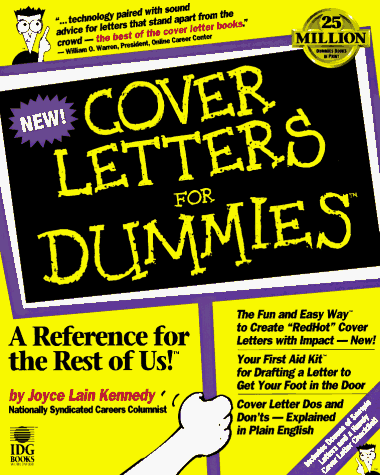 9781568843957: Cover Letters for Dummies