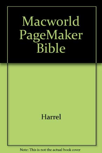 Macworld Pagemaker 6 Bible (9781568845890) by Harrel, William; Danuloff, Craig