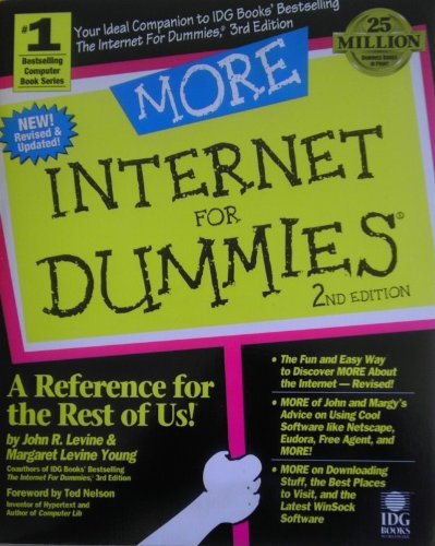 Beispielbild fr More Internet for Dummies zum Verkauf von Wonder Book