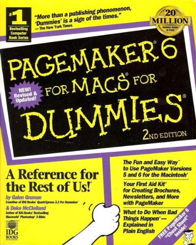9781568846163: PageMaker 6.0 for Macs for Dummies