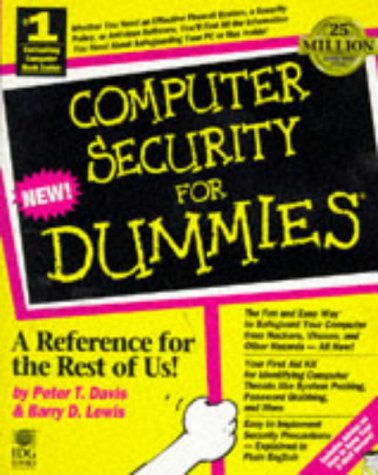 Beispielbild fr Computer Security for Dummies zum Verkauf von Front Cover Books