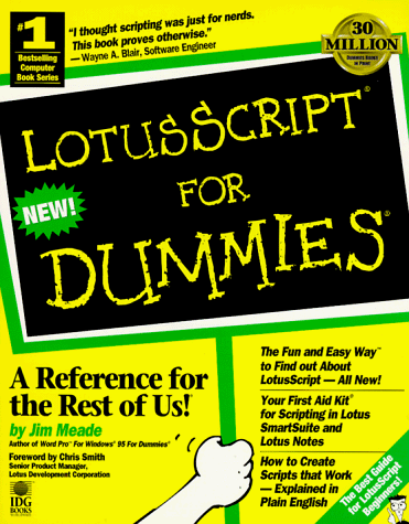 Imagen de archivo de LotusScript for Dummies a la venta por ThriftBooks-Atlanta