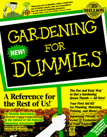 Imagen de archivo de Gardening for Dummies (For Dummies Series) a la venta por SecondSale