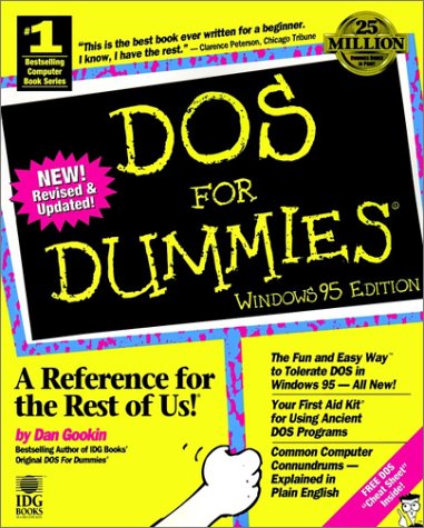 Beispielbild fr DOS for Dummies, Windows 95 Edition zum Verkauf von Top Notch Books