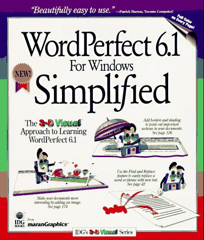 Beispielbild fr Wordperfect 6 1 for Windows Simplified zum Verkauf von Top Notch Books